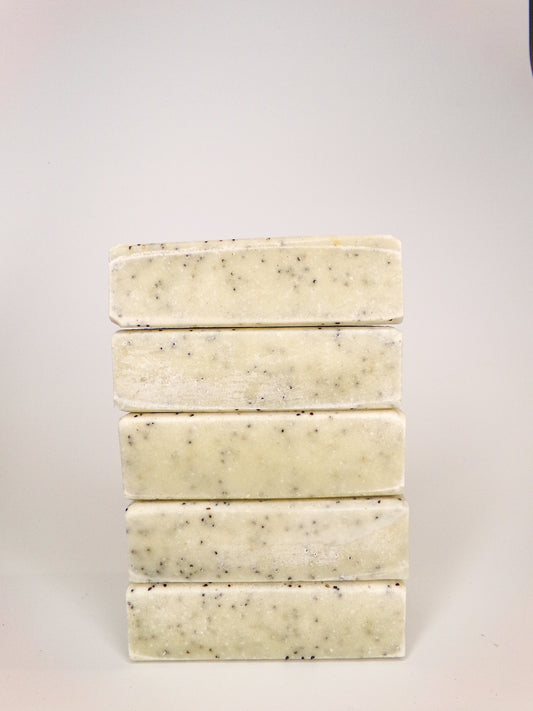 Peppermint + Poppy Seed Tallow Soap
