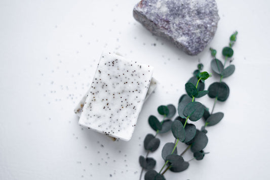 Peppermint + Poppy Seed Tallow Soap