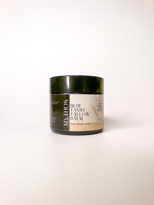Blue Tansy Tallow Balm with Manuka Honey